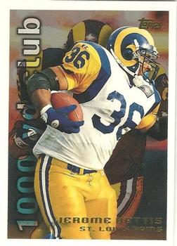 Jerome Bettis St. Louis Rams 1995 Topps NFL 1000 Yard Club #26